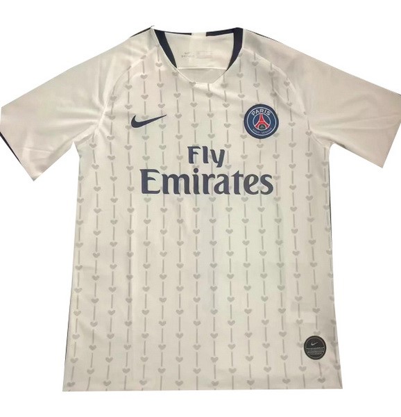 Camiseta de Entrenamiento Paris Saint Germain 2019 2020 Blanco